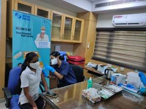 IREDA and NHPC vaccinate over 300 employees