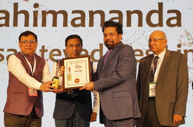 Coveted “Lifetime Achievement Award 2023” conferred on OSL Founder Mahimananda Mishra