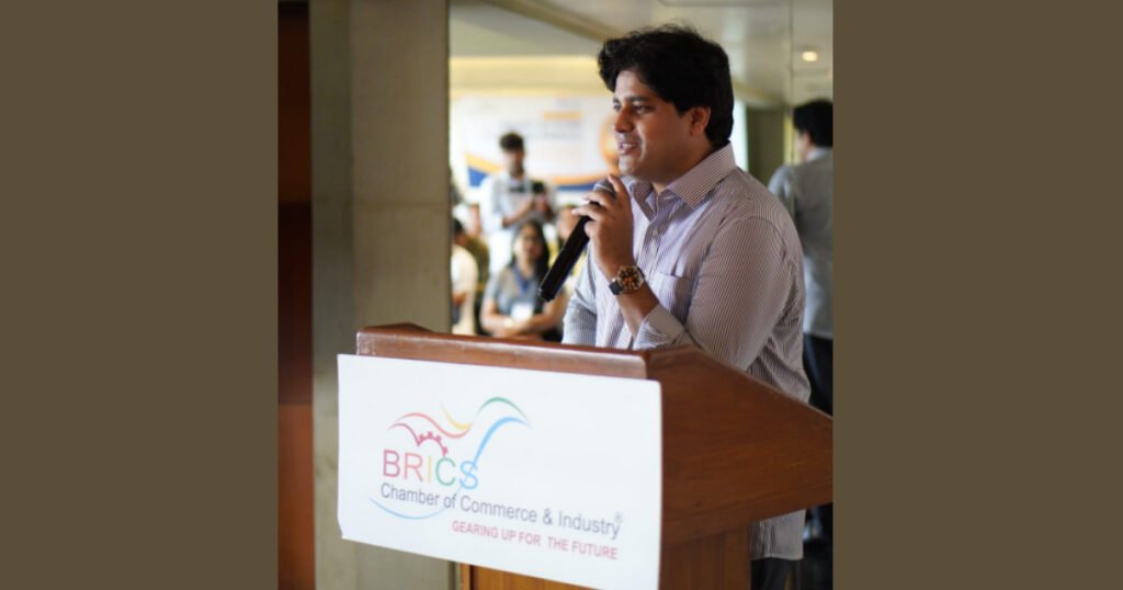 Shri Imran Pratapgarhi Highlights the Role of Political Leadership at BRICS CCI Young Leaders Summit 2.0: Leadership Dialogue