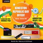 Upgrade Your Setup this Republic Day with Kingston’s Exclusive Offer!