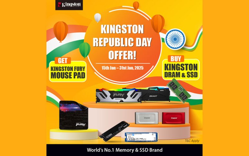 Upgrade Your Setup this Republic Day with Kingston’s Exclusive Offer!