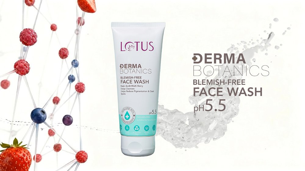 Lotus Derma Botanics unveils its debut campaign for it’s Blemish Free Face Wash